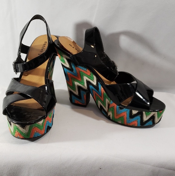 Madden Girl Shoes - Madden Girl Boozter Wedges Size 9M